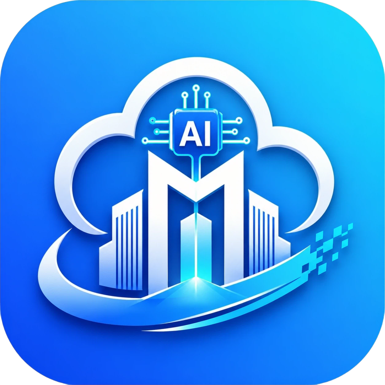 雄安智算 Logo